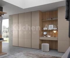 Armoire avec Niche Modulable et portes en cuir | Élégance et Fonctionnalité - 6