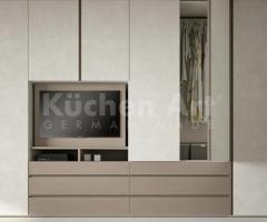 Armoire moderne Double Face Modulable avec TV Rotatif Intégrée | Solution Innovante pour Chambre - 2