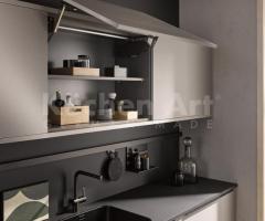 Cuisine équipée et aménagée : Chêne Velouté Moderne avec Rangement Optimisé | Devis Gratuit - 2