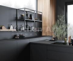 Cuisine chic sur mesure Noir Mat | Design minimaliste et Fonctionnalité - 3