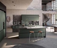 Cuisine Moderne Vert Olive Métallisé | Raffinement & Luminosité - 2
