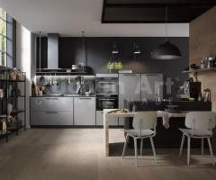 Cuisine METEOR acier brossé | Design industriel & structuré - 6