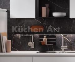 Cuisine MURANO BRILLANT-GL blanc cristal | Éclat moderne et pureté graphique - 4