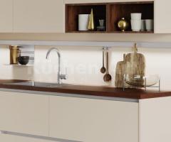 Cuisine contemporaine bois cognac & crème magnolia – VANCOUVER-GL & PERFECT SOFT-GL - 4