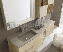 Salle de bains en Tekormud Cemento Creta – Design naturel et rangements raffinés - 2