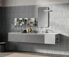 Salle de bains minimaliste avec miroir R80 | Design rigoureux et fonctionnel - 7
