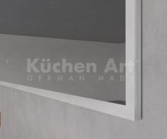 Salle de bains contemporaine avec double vasque et finitions bois naturel - 9